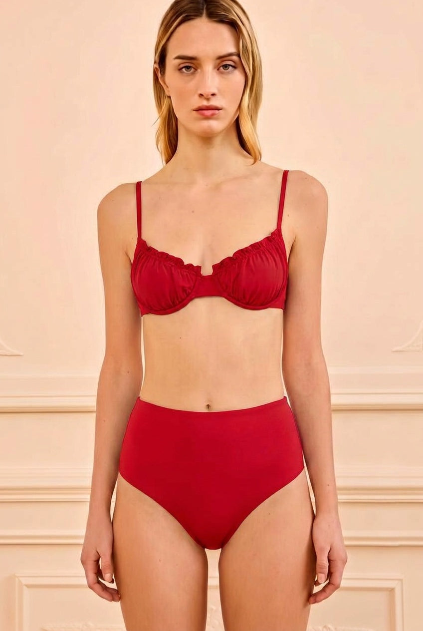 High Waist Swim/ Ski Brief