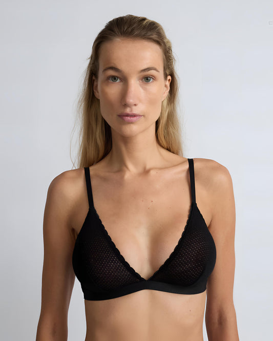 Deep V neck Bralette