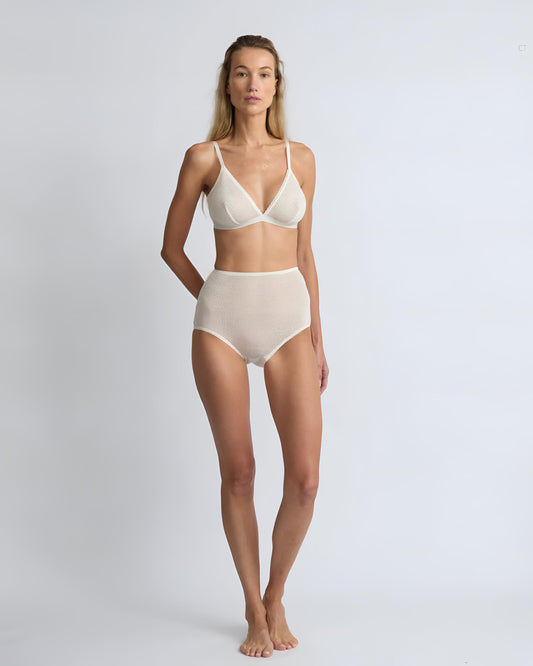 High Waist Panty Ivory
