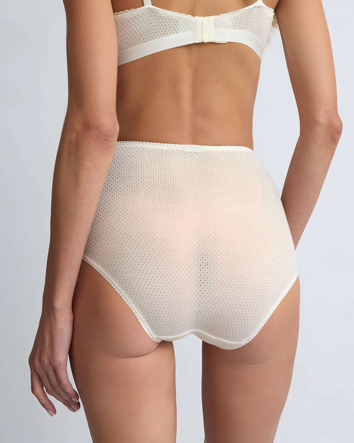 High Waist Panty Ivory