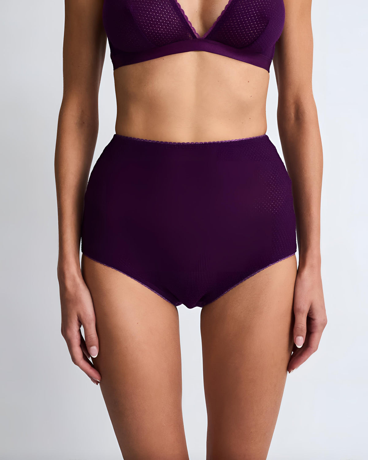 High Waist Panty Purple